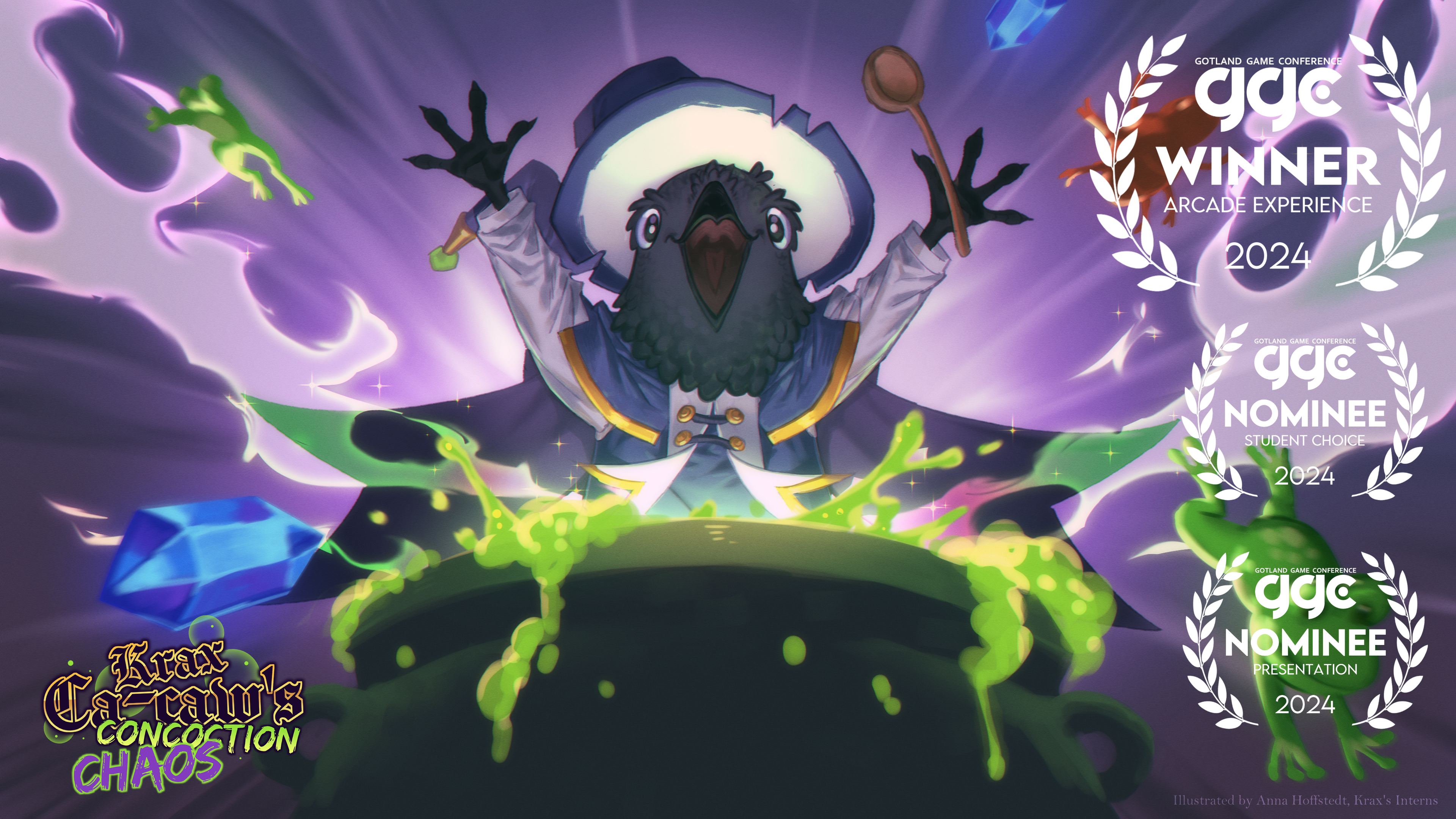 Thumbnail art for the game Krax Ca-caw's Concoction Chaos.