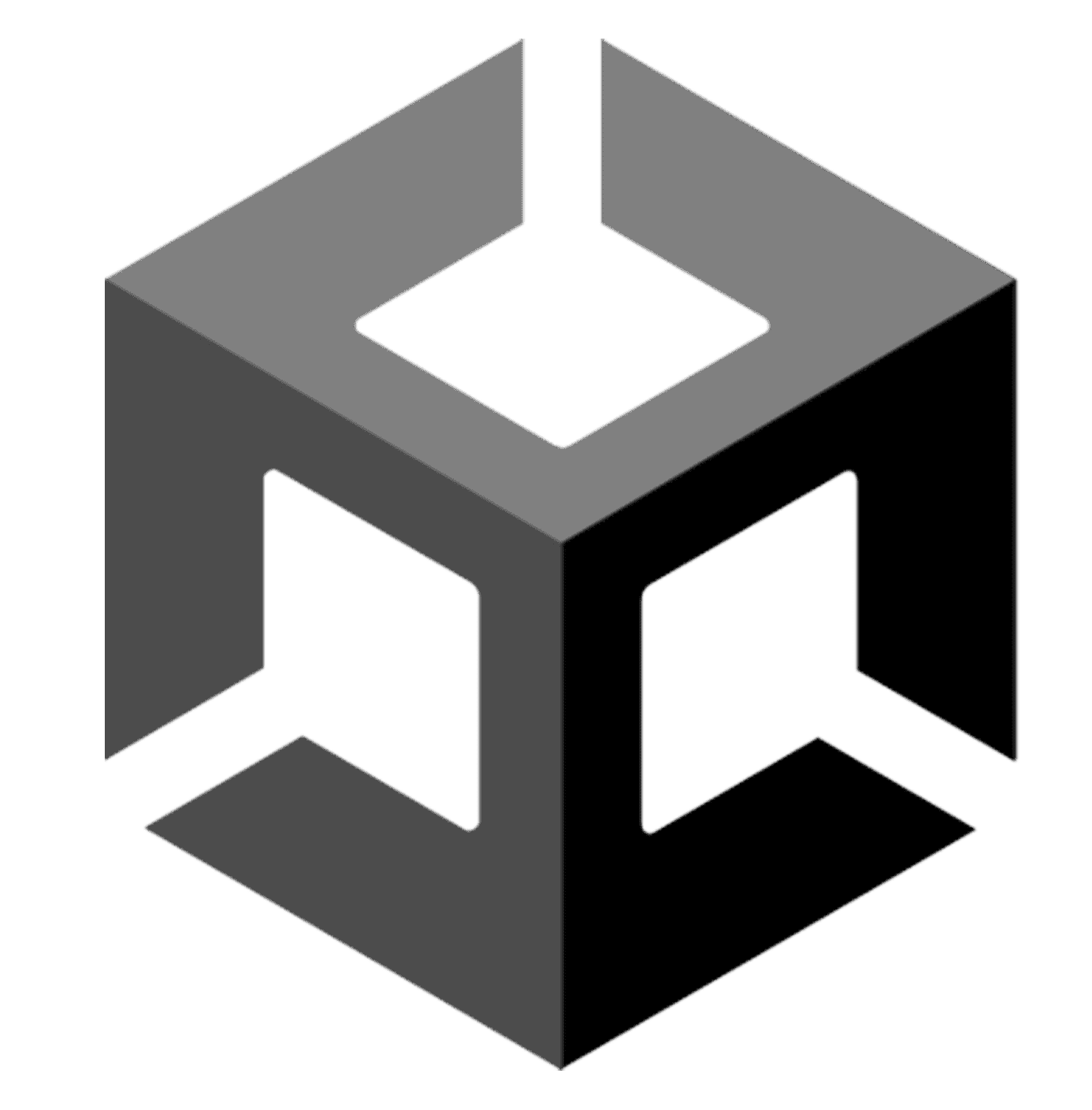 Icon for the game engine Unity.