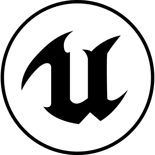 Icon for the game engine Unreal Engine.